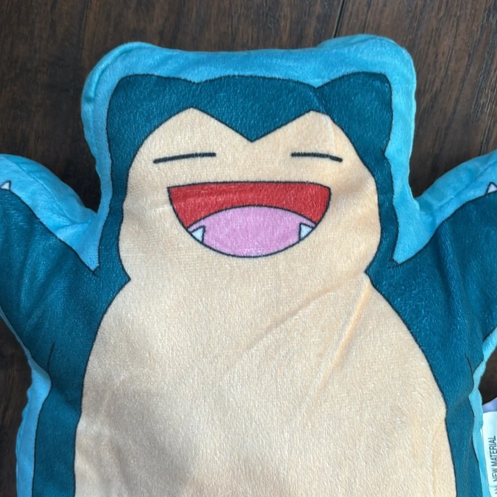 Snorlax Pokémon Plush Pillow 12” – Anime Collectible Soft Toy - Picture 2 of 7